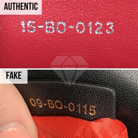 christian dior bag serial number check